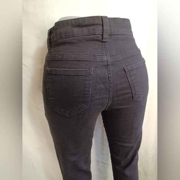 A Universal Standard High Rise Jet Black Jeans - Picture 6 of 9